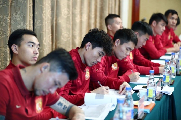 CFA delivers coaching education programs to professional football players in China.jpg